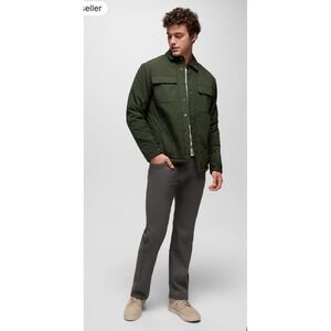 prAna Brion Pants Size 32 X 29 Slim Fit Hiking Dark Iron Gray Outdoors